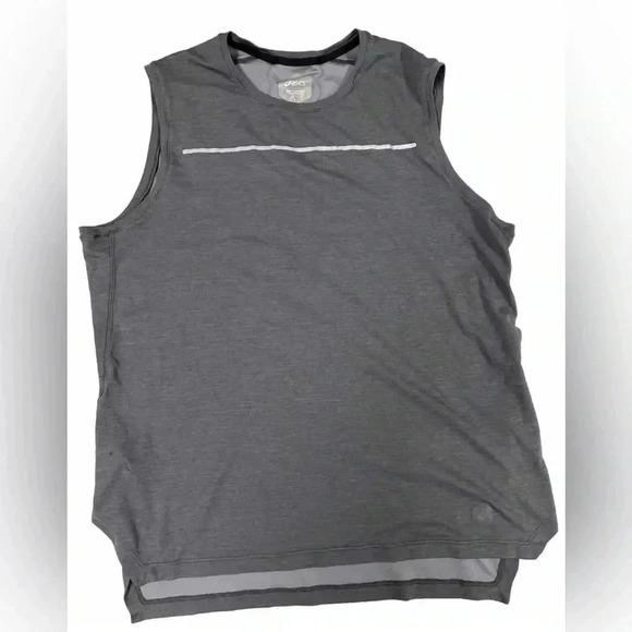 Men’s ASICS Grey Tank Top Size Large - Picture 1 of 6